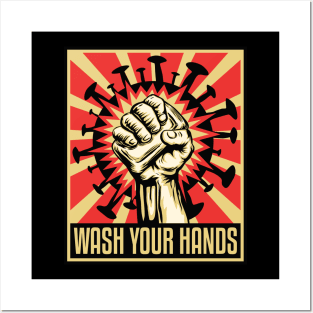 Wash Your Hands Posters and Art